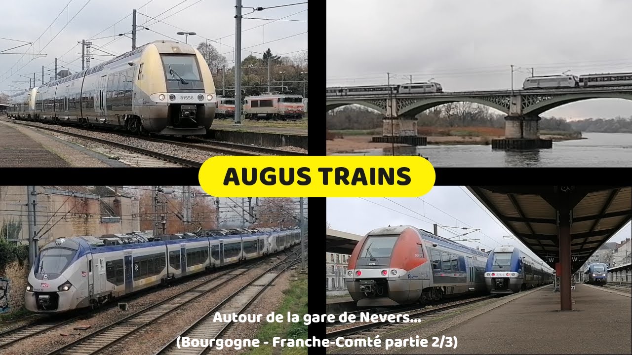 Autour de la gare de Nevers... (Bourgogne - Franche-Comté partie 2/3)