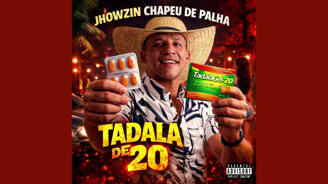 TADALA DE 20 - JHOWZIN CHAPÉU DE PALHA