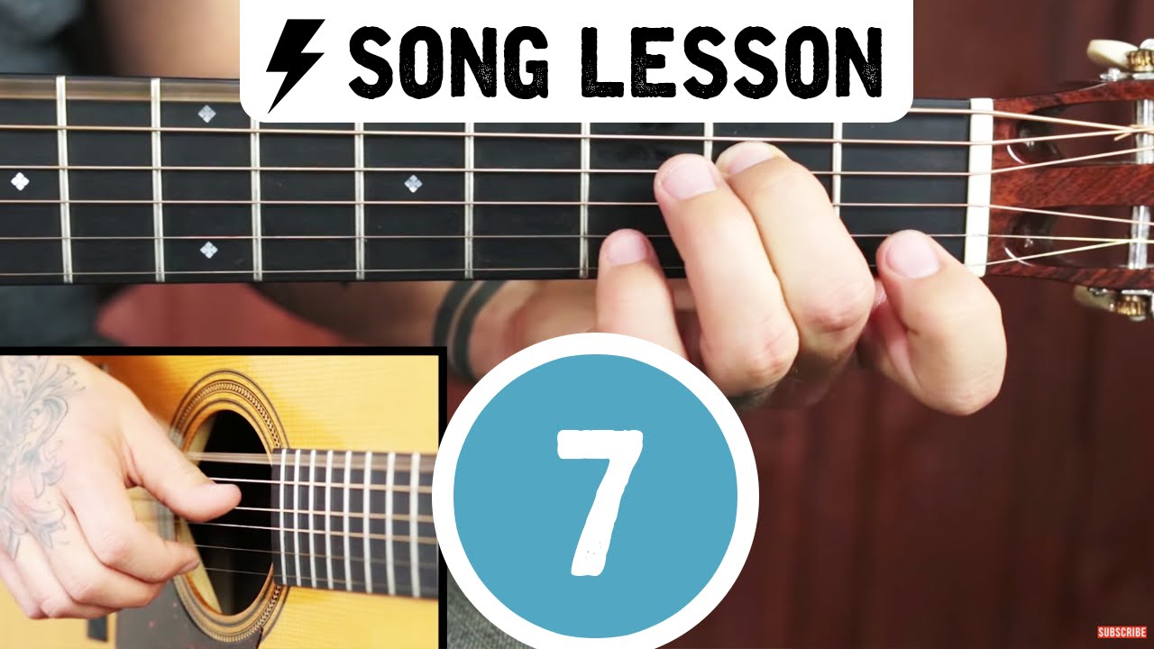 Beginner Fingerstyle Guitar Lesson ➜ Learn Freight Train!