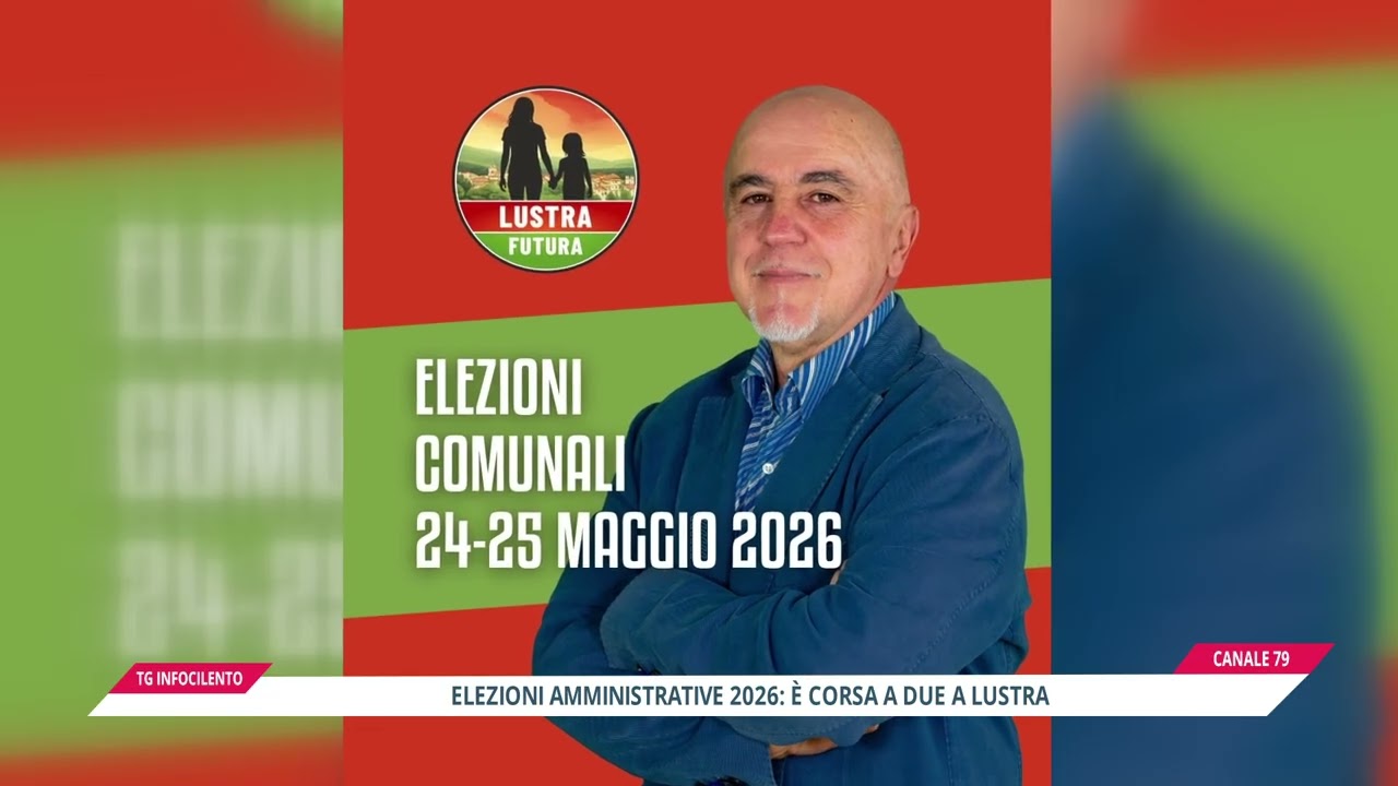 Elezioni amministrative 2026: &egrave; corsa a due a Lustra