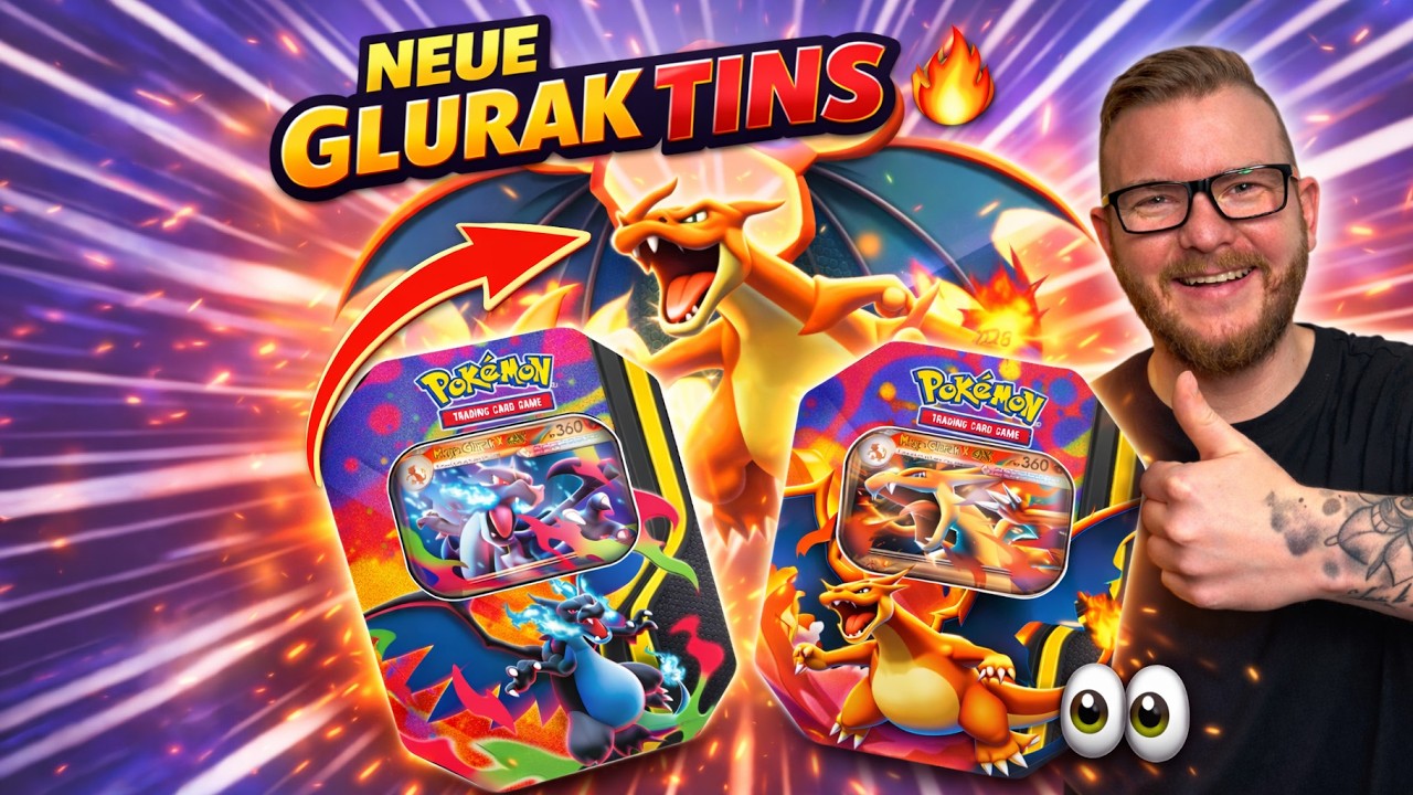 🔥 Die neuen Glurak Tins öffnen! 🔥 Was steckt wirklich drin? 👀