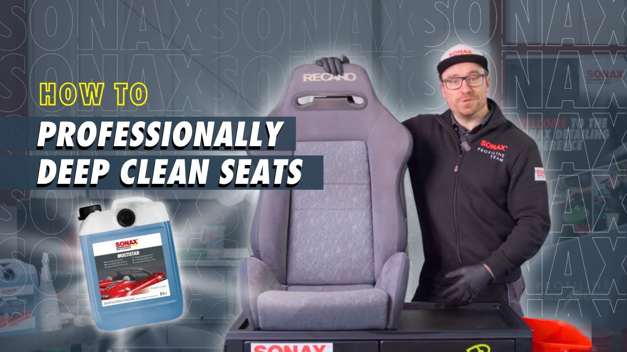 HOW TO |  Deep Clean Your Car Seats Like a Pro