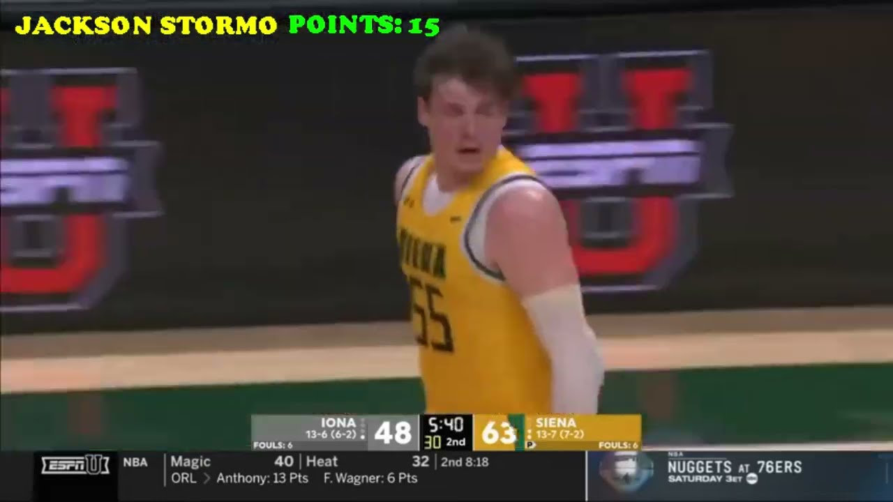 All Stormo Buckets Against Pitino’s Iona