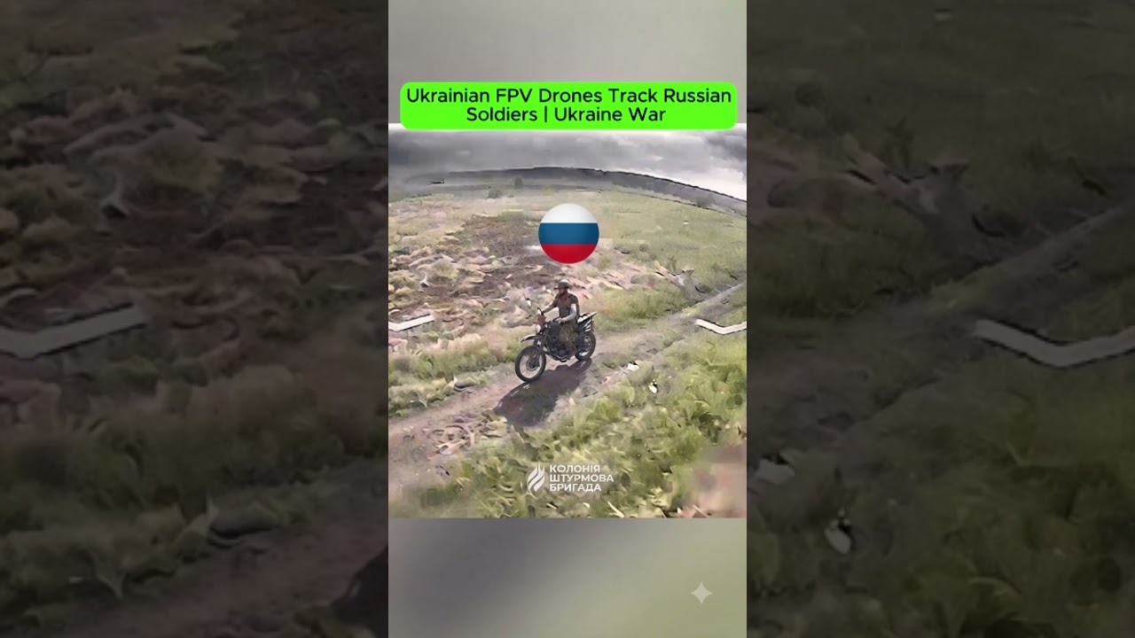 Ukrainian FPV Drones Track Russian Soldiers | Ukraine War .