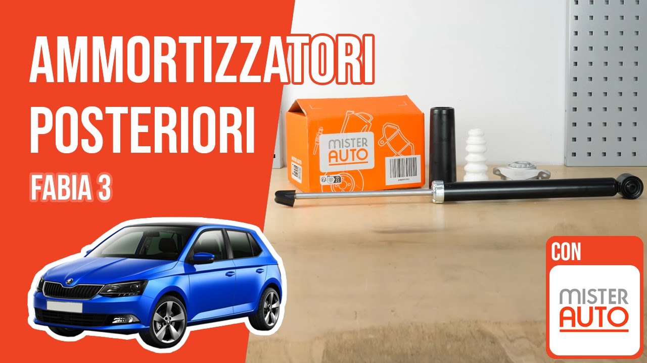 Sostituzione ammortizzatori posteriori Fabia 3 ➿