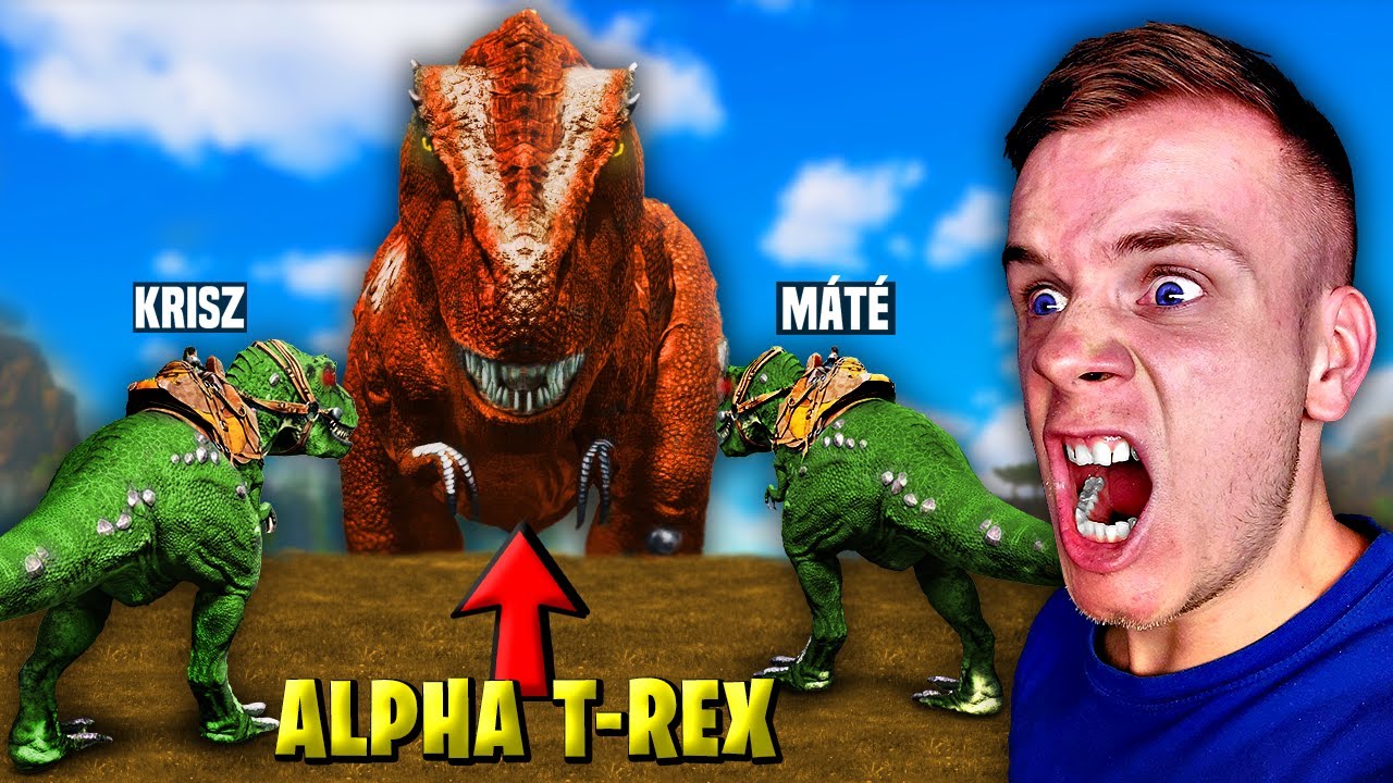 MEGKÜZDÜNK AZ ALPHA T-REXEL! 🦖😈 | ARK: Survival Ascended #20