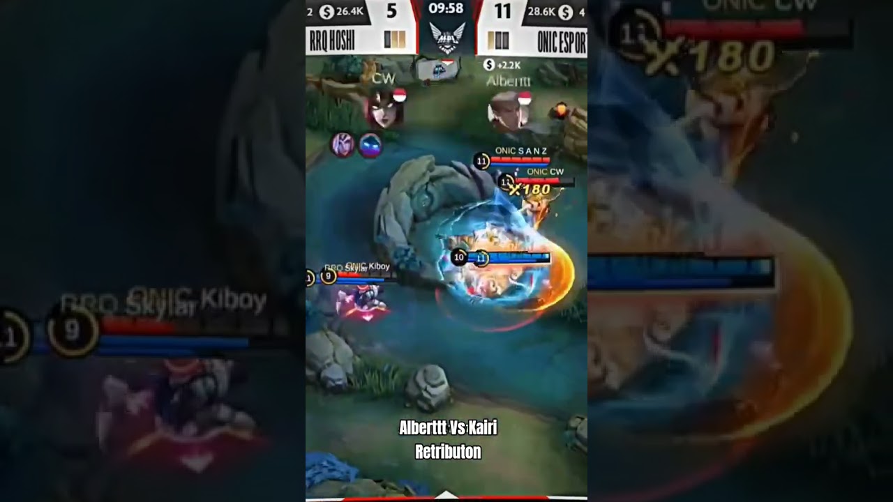 Kairi tidak pernah menang Retributon lawan Alberttt #albert #kairi #mplid #mobilelegends #shorts