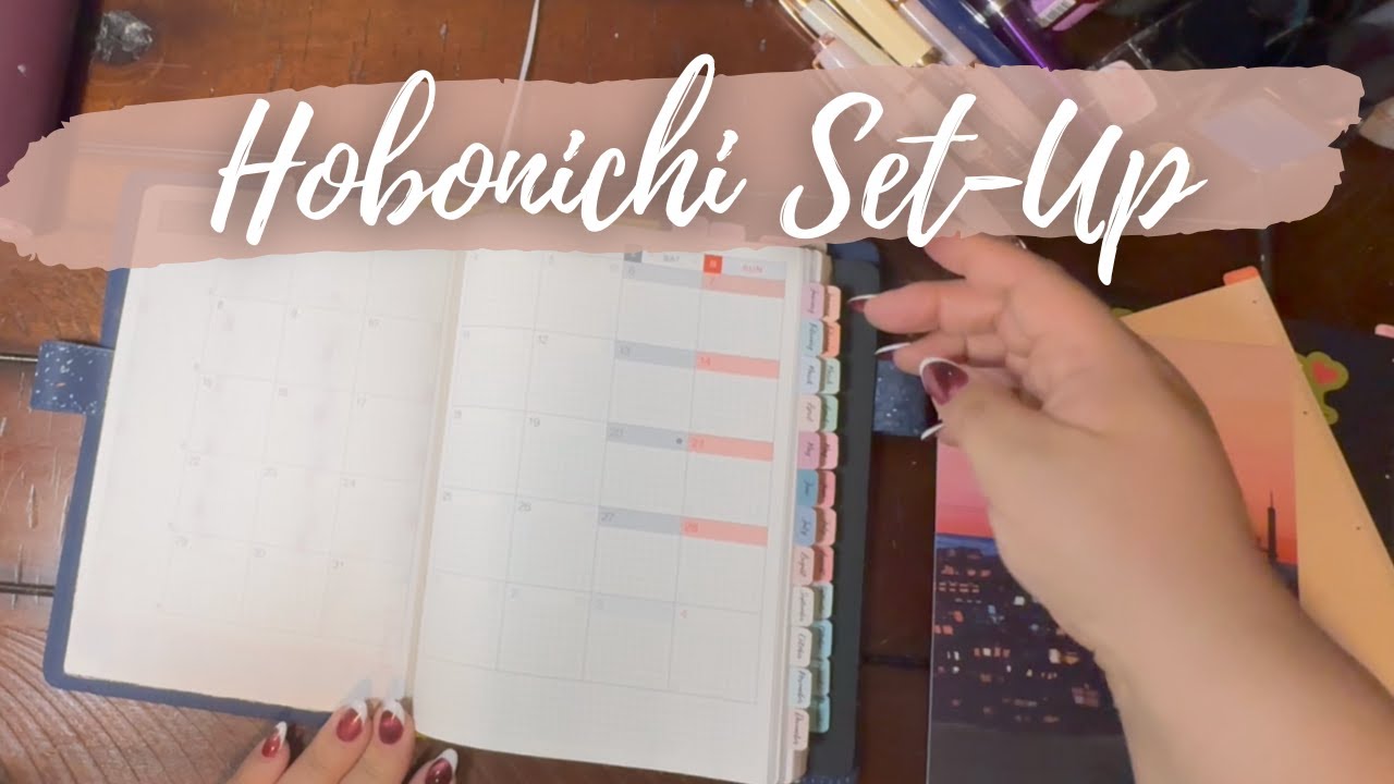 Hobonichi Cousin Set Up