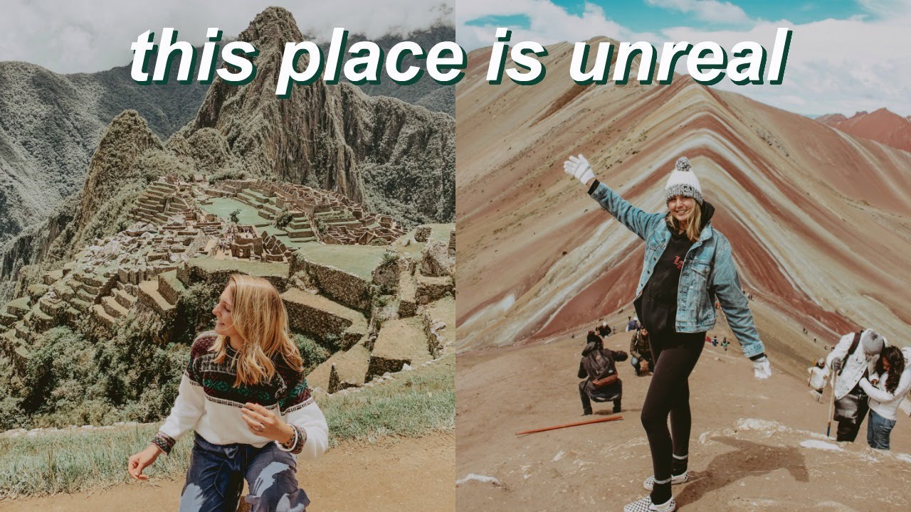 a week in my life in Peru: hiking Machu Picchu & Rainbow Mountain