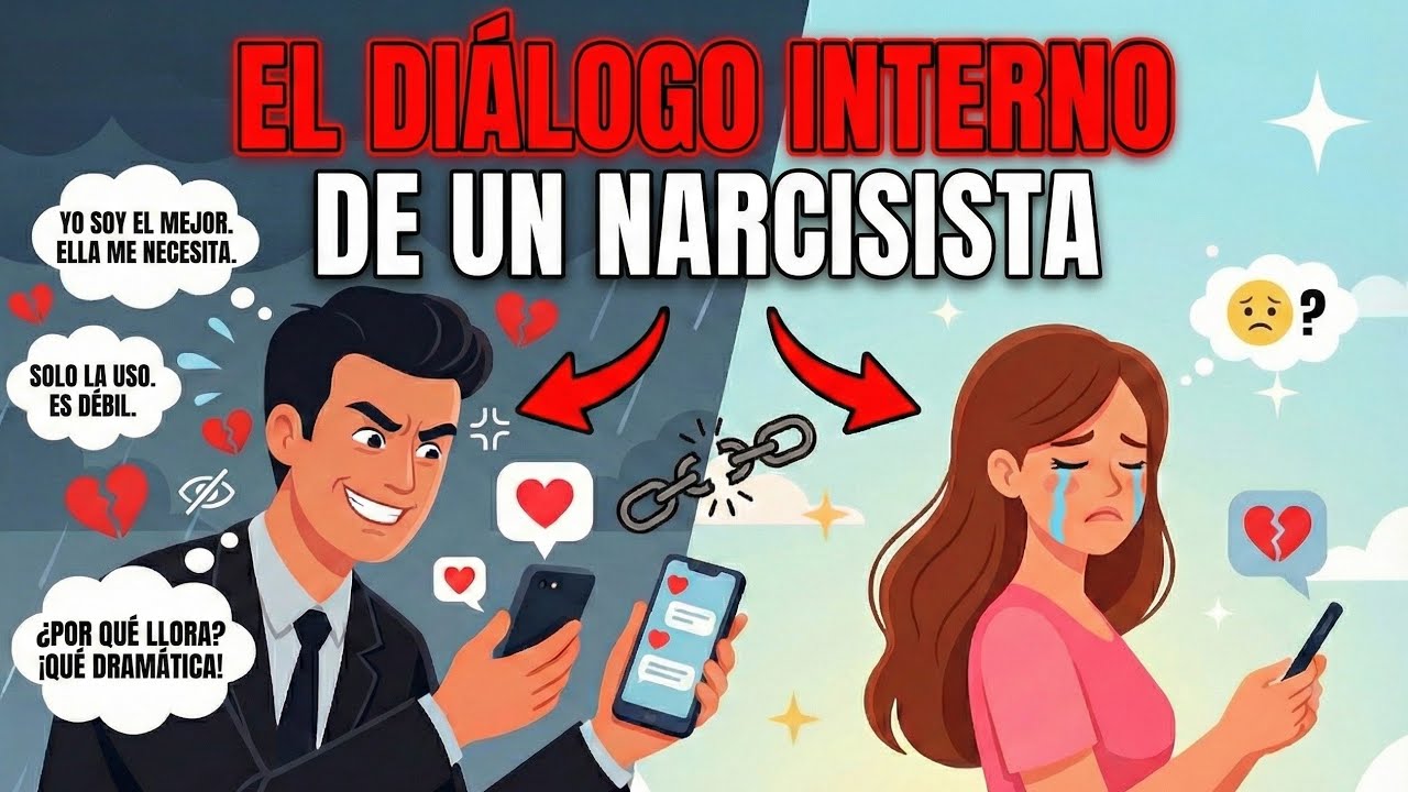 El diálogo interno de un narcisista. @luzdespuesdelnarcisista 