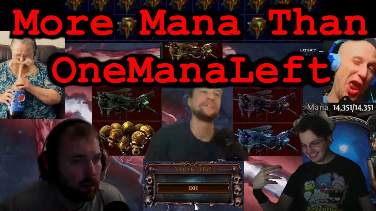 PoE 3.27 - Больше маны, чем у OneManaLeft - Смешные моменты со стримеров