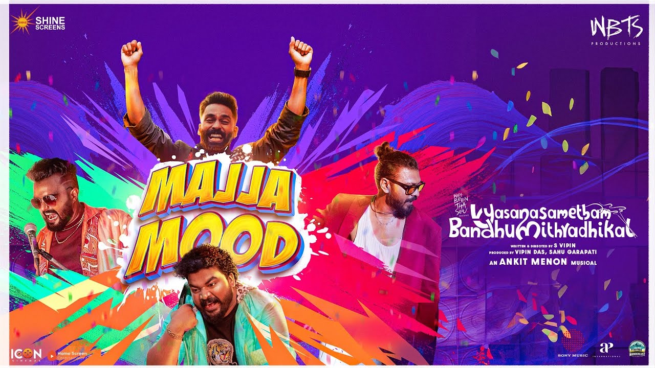 Majja Mood Video | Vyasana Sametham Bandhu Mithradhikal | Ankit Menon | Black