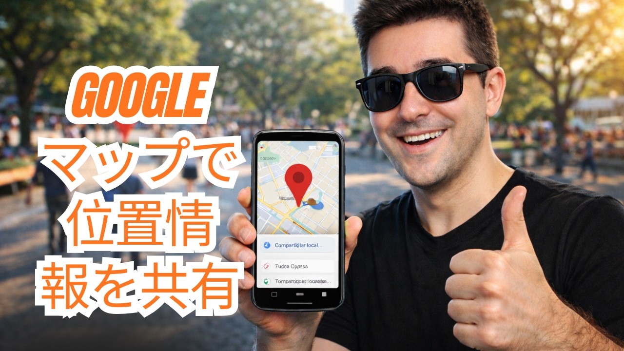 📍 Googleマップで位置情報を共有する方法