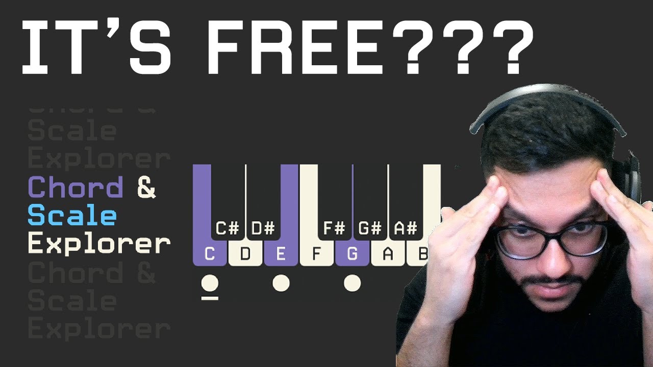 I made a free tool for producers and composers | chord & scale explorer