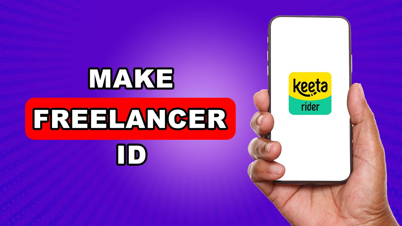 Как создать Keeta Freelancer ID ПОСЛЕДНЕЕ ОБНОВЛЕНИЕ | Как создать Keeta Freelancer ID