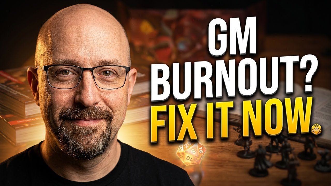 Roll for Mastery! - episode 32 (Avoiding DM burnout)