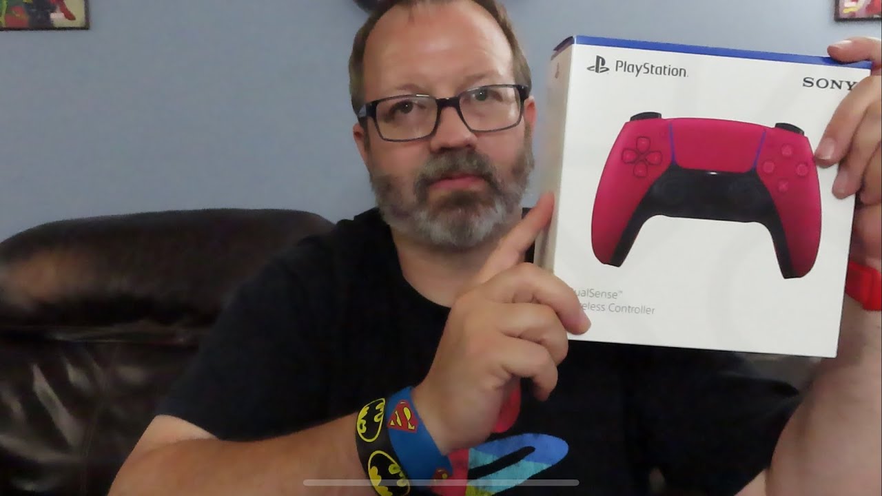 Finally The Cosmic Red PS5 Controller Unboxing.