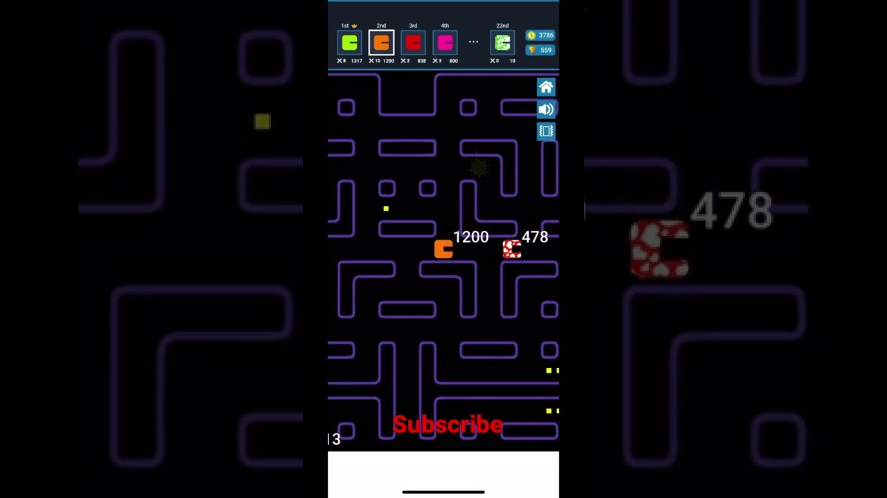 King!!! The first!!! Pac.io || #shorts #pacman