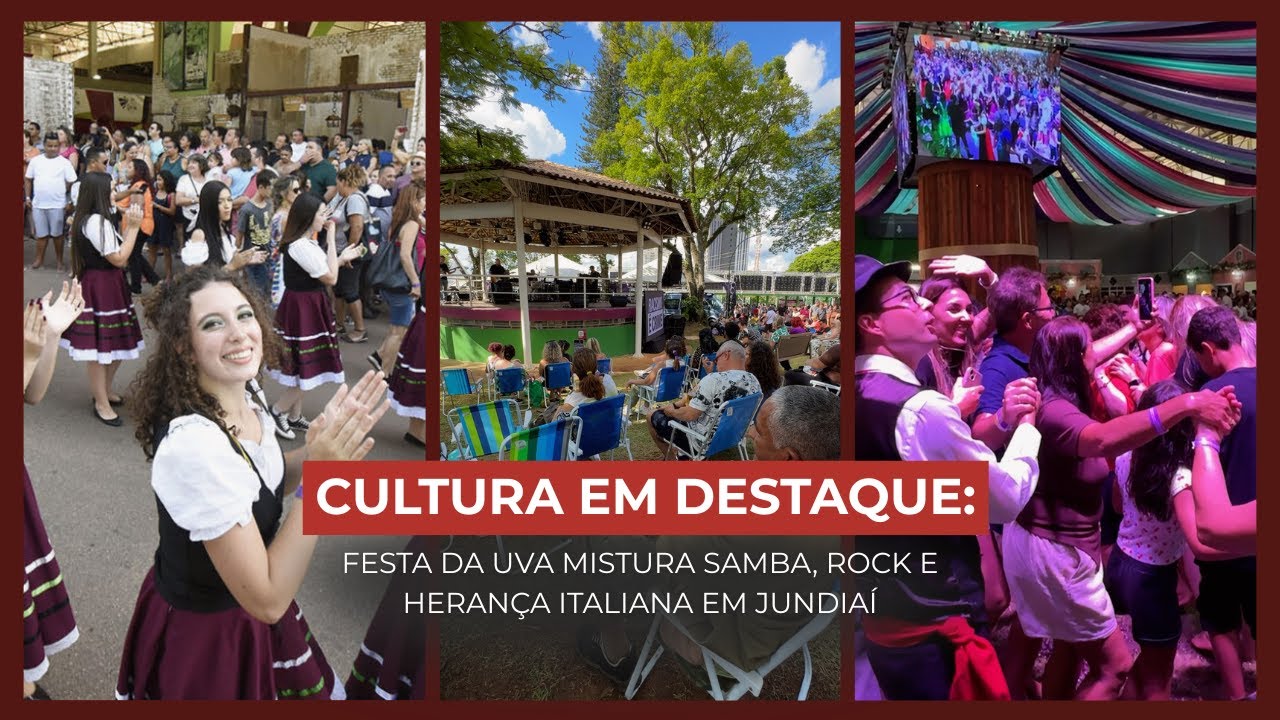 FESTA DA UVA DE JUNDIAÍ UNE SAMBA, ROCK E TRADIÇÃO ITALIANA | @TVTEC JUNDIAÍ
