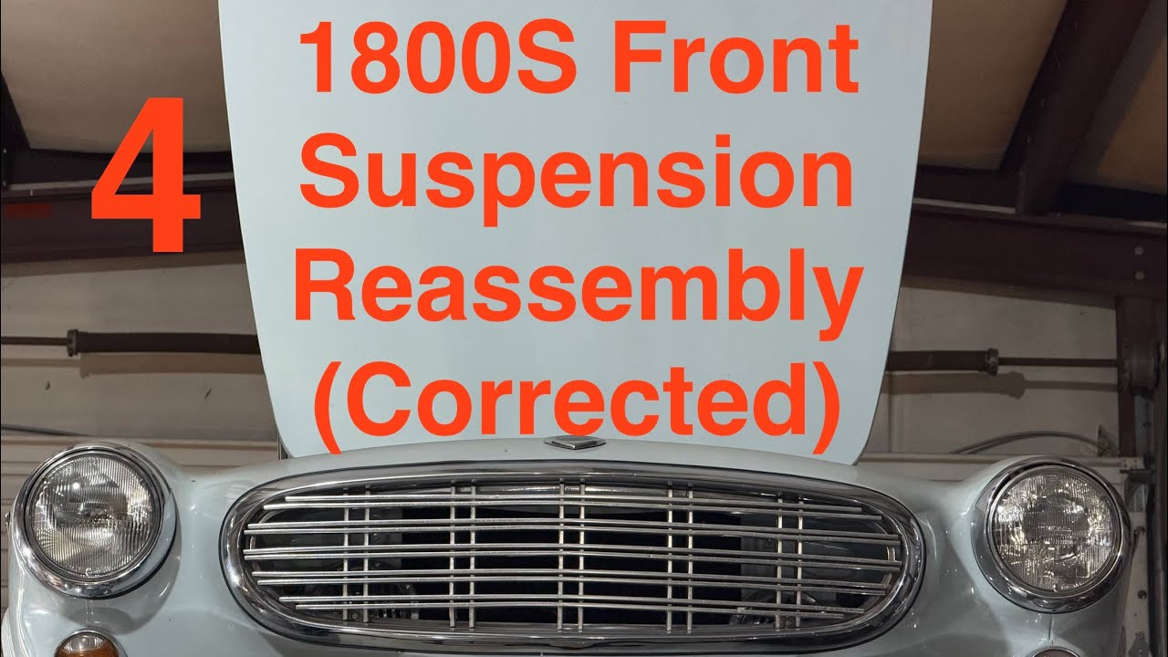 Suspension Refresh Pt 4: Springs and reassembly (corrected version)