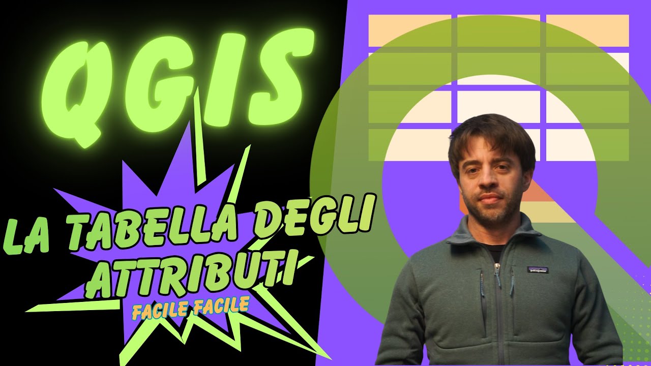 QGIS: i dati vettoriali #02 - La tabella degli attributi