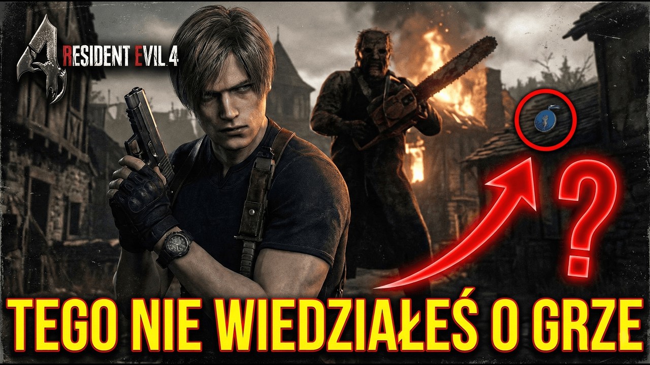 RESIDENT EVIL 4 - TEGO NIE WIEDZIAŁEŚ O GRZE