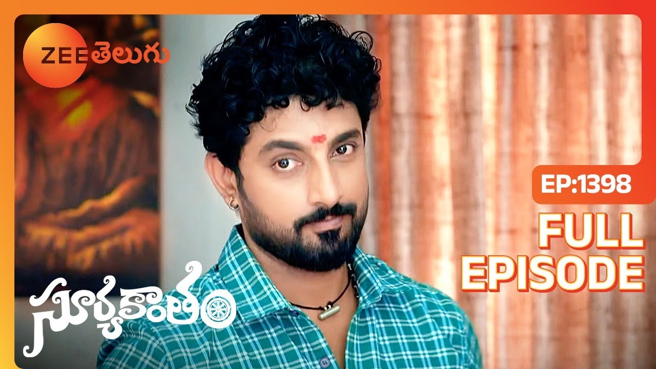 నిజాలు వాల్ల నోటితోనే చెప్పించాలి | Suryakantham | Full Ep 1398 | Zee Telugu | 08 May 2024