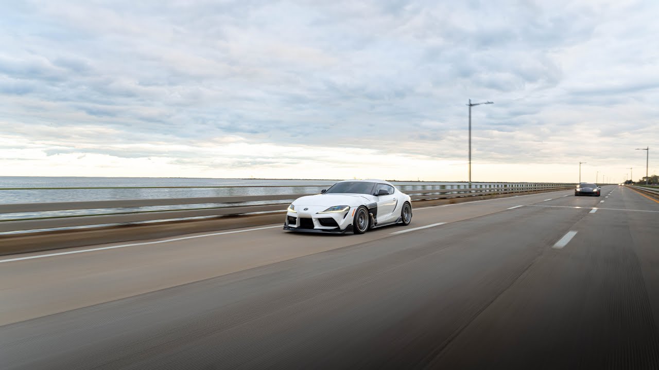 Установка мода T51R на мою TOYOTA SUPRA!