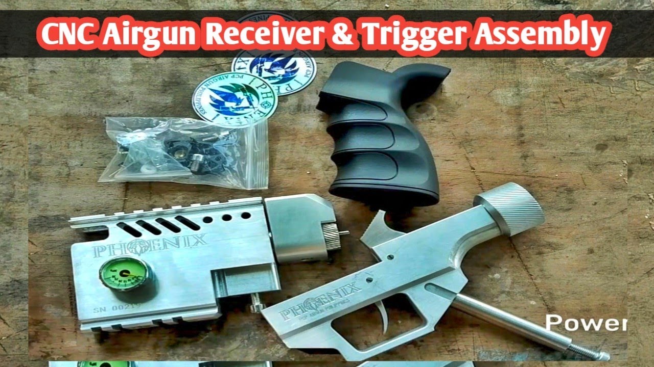 CNC Receiver & Trigger Assembly for Tactical PCP airgun