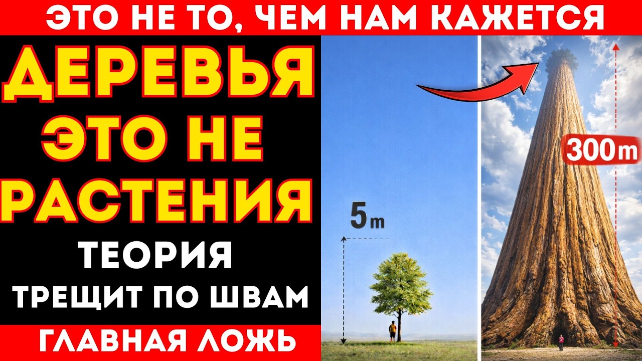 МЫ ВСЮ ЖИЗНЬ ОШИБАЛИСЬ О ДЕРЕВЬЯХ?