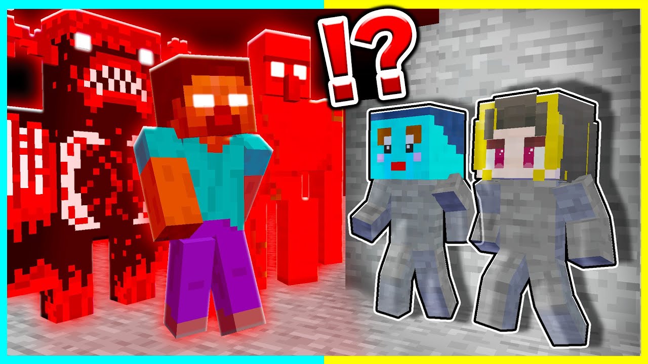 都市伝説モブたちから命を狙われるマインクラフト！逃げろ！！【まいくら/マインクラフト】