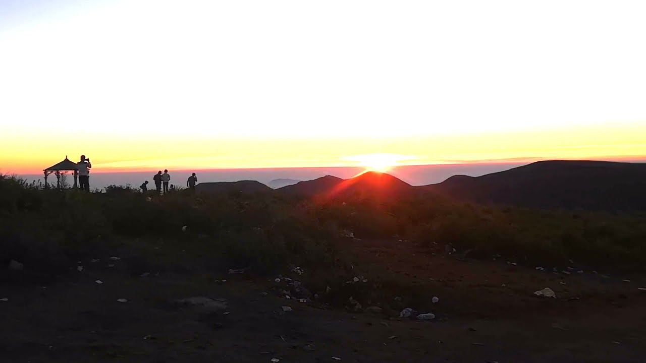 sun rising in deomali hills  # shorts