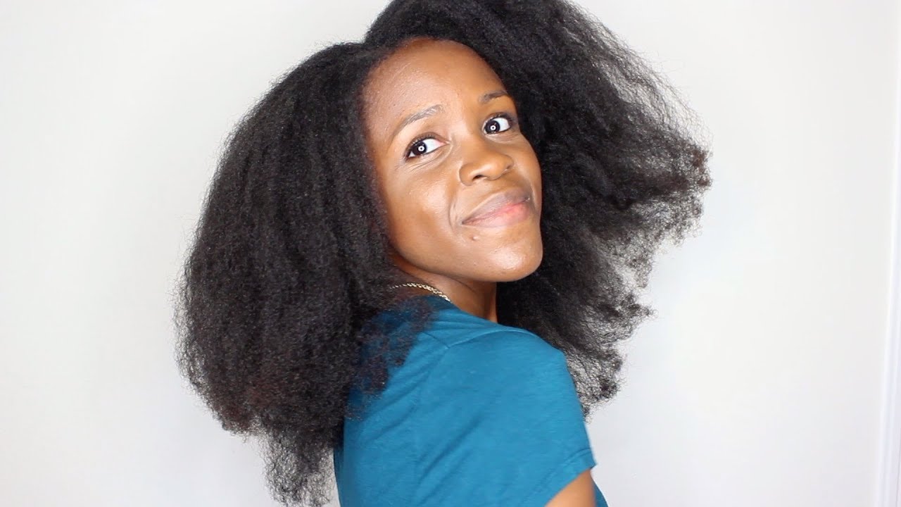 Blow Dry Natural Hair | Tension Method