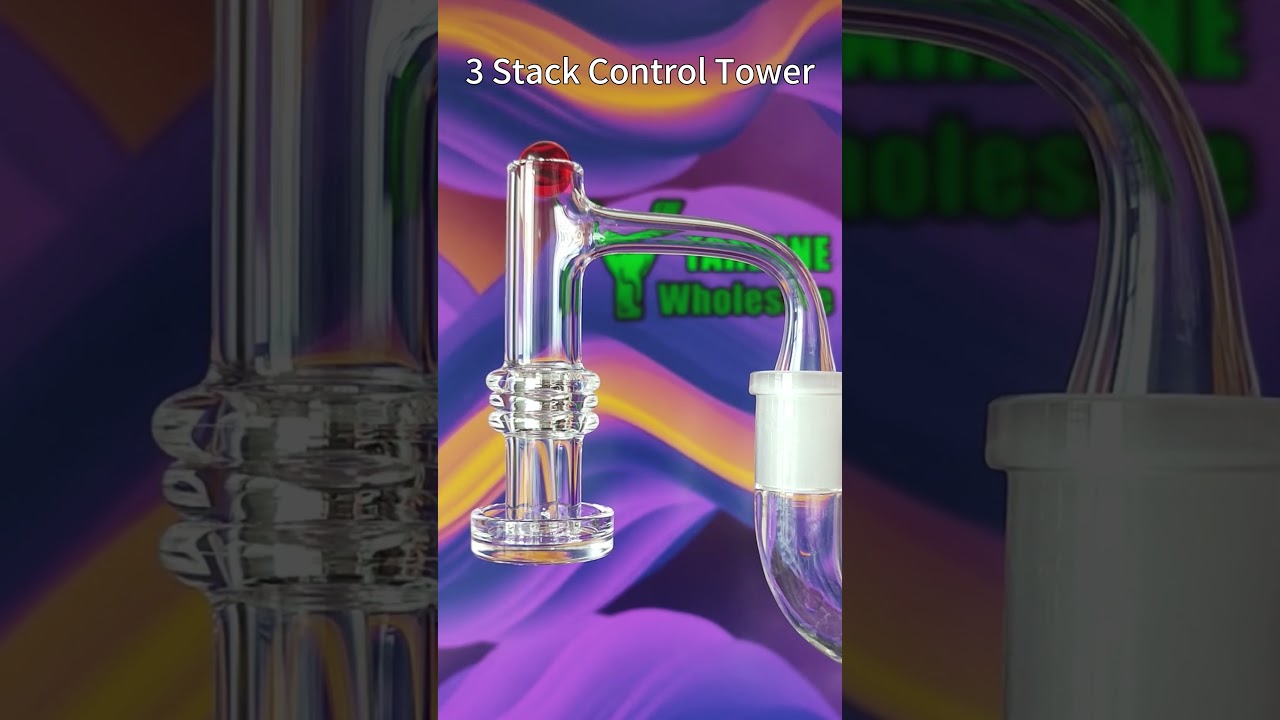 3 stack diamond knot control tower 80mm tall