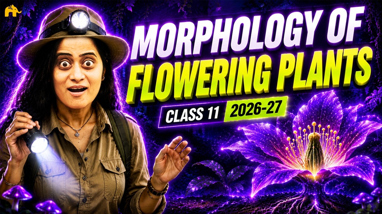 Morphology of Flowering Plants Class 11 Biology | NCERT Chapter 5 CBSE NEET | One shot Full Chapter