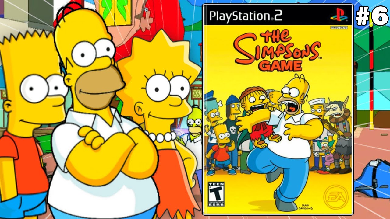 O MELHOR JOGO dos SIMPSONS de PS2! - The Simpsons Game #6