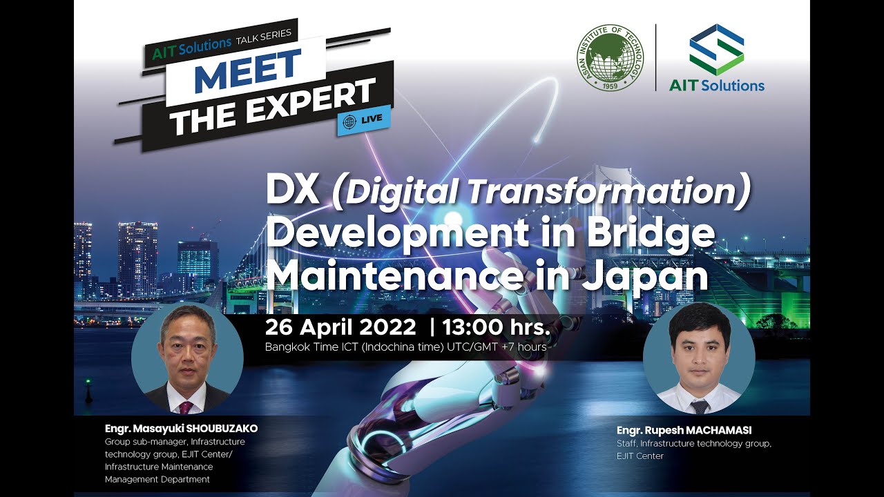 Meet the Expert by Engr. Masayuki SHOUBUZAKO and Engr. Rupesh MACHAMASHI, EJIT Center