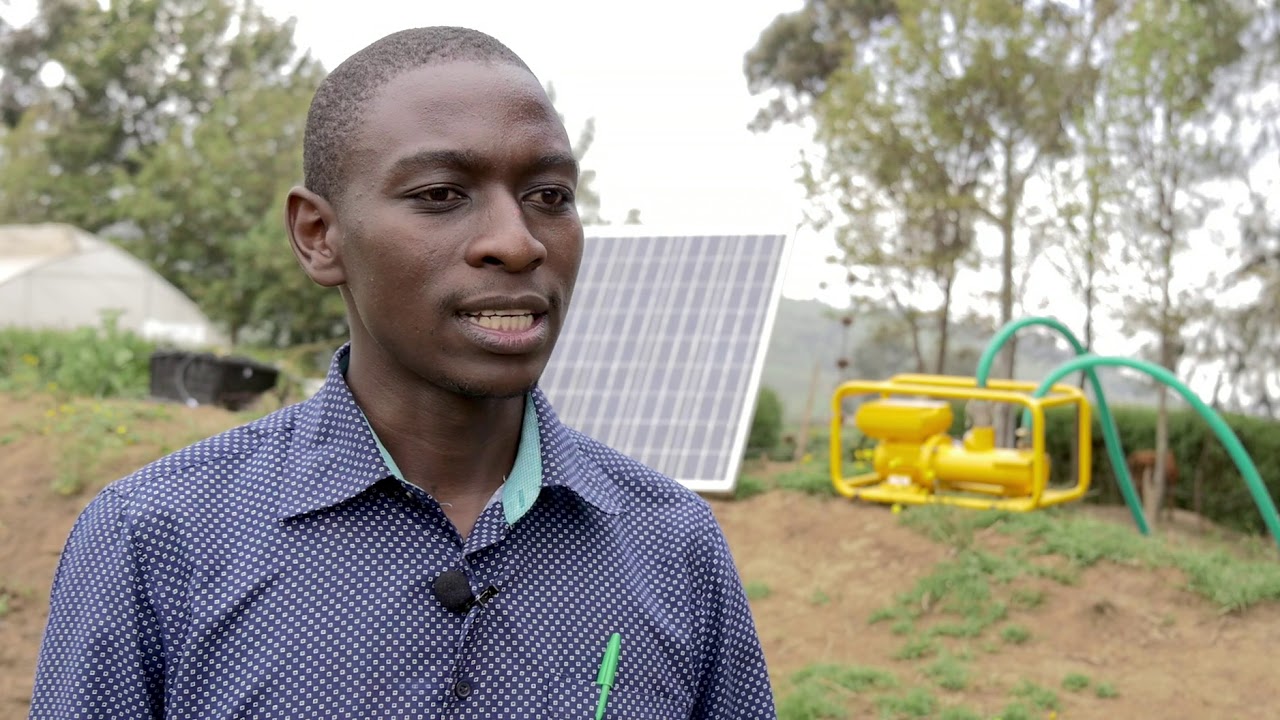 Solar powered irrigation in Kenya