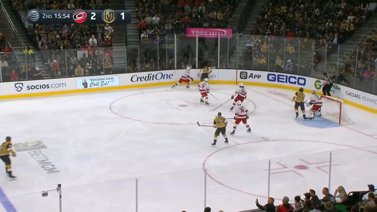 🇺🇸NHL: V&yacute;tečn&yacute; z&aacute;krok Raanty, g&oacute;l Vegas (VGK-CAR)