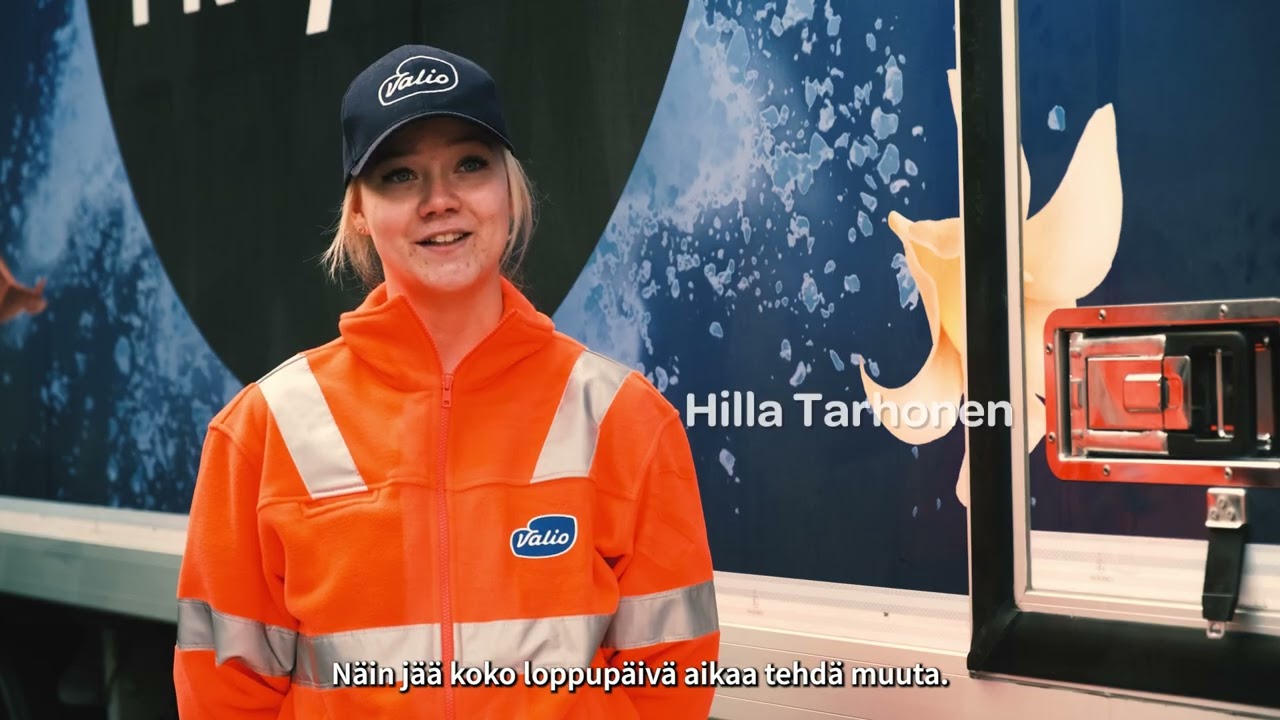 Valion tuotteen matkassa - logistiikka ja jakelu