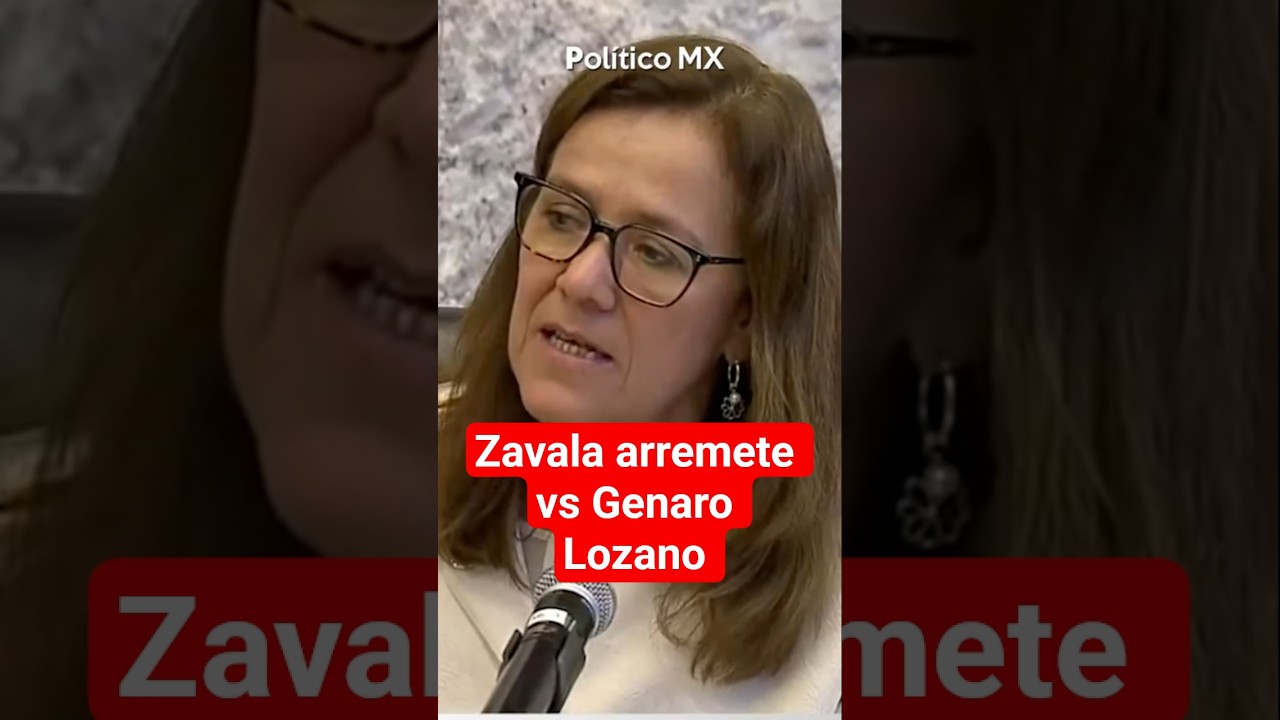 Es un error: Margarita Zavala rechaza nombramiento de Genaro Lozano como embajador en Italia #short