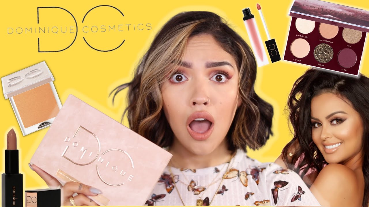 Давайте обсудим это! Полный обзор макияжа лица от Dominique Cosmetics.