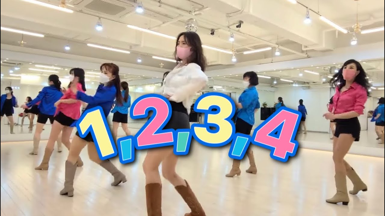 1,2,3,4 l LeeHi [이하이] l High Beginner Line Dance l 원,투,쓰리,포 라인댄스 l Linedance l 라인댄스퀸