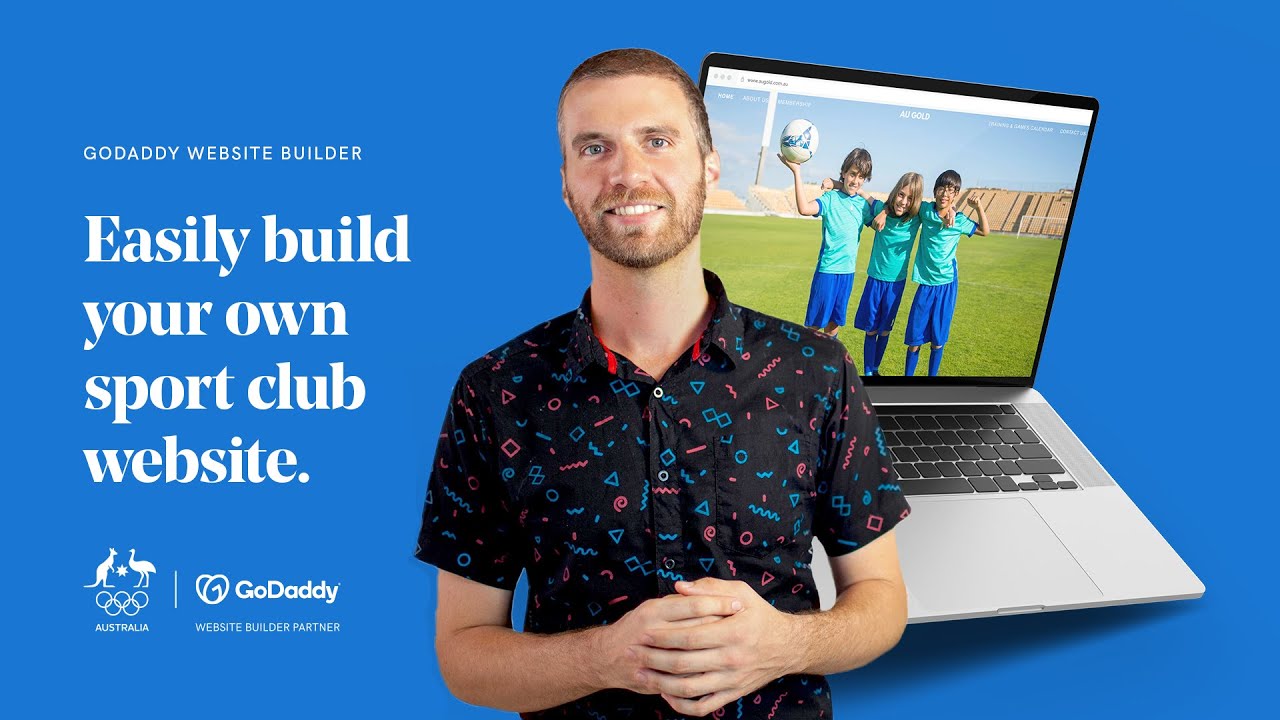 How to easily build an Aussie sport club website using GoDaddy’s Website Builder