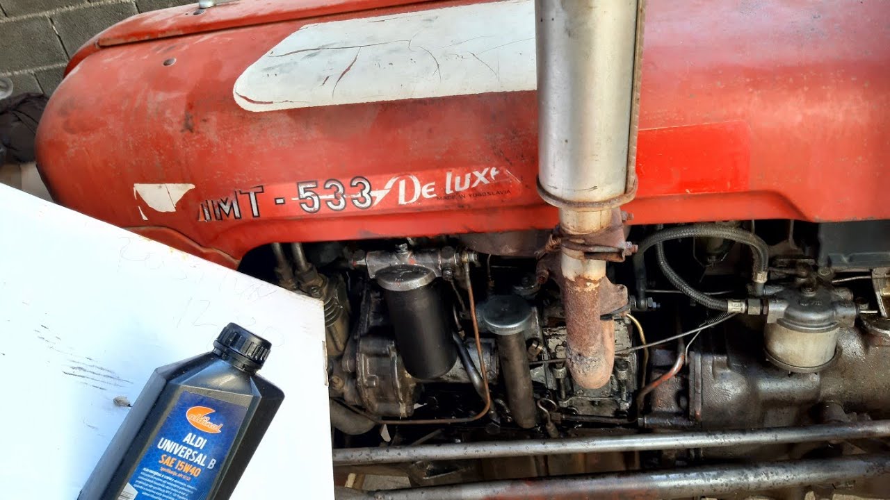 Sipanje ulja u boš pumpu - traktor imt 533