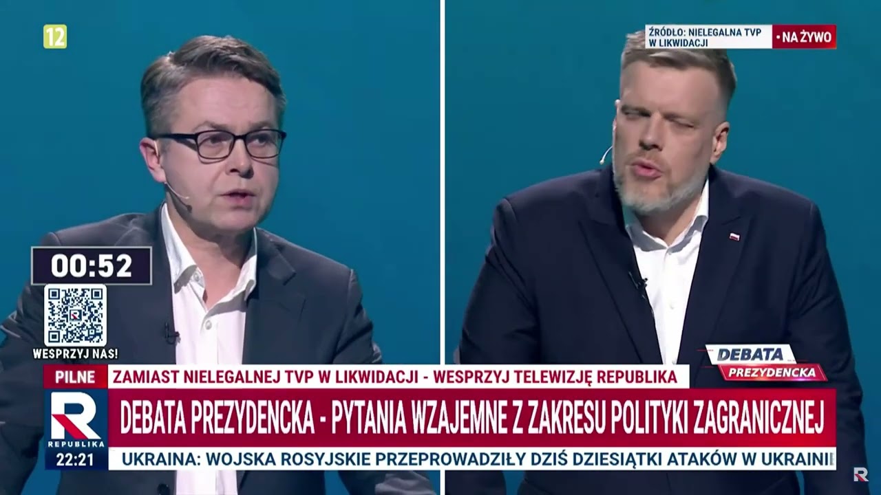 Maciak zagubiony na debacie! Pomylił rundy i stracił rytm. Zobacz!