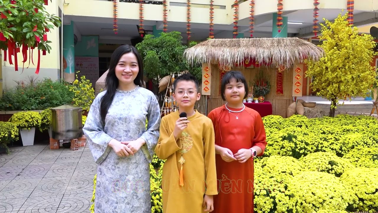 Trường Tiểu học Nguyễn Bỉnh Khiêm - GÓC PHỐ NGÀY TẾT 2026