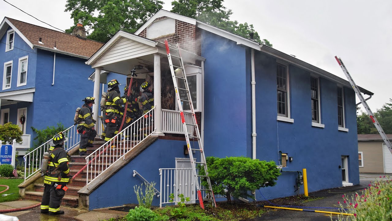 Montclair Fire Department Working Fire In A Church 5-27-24