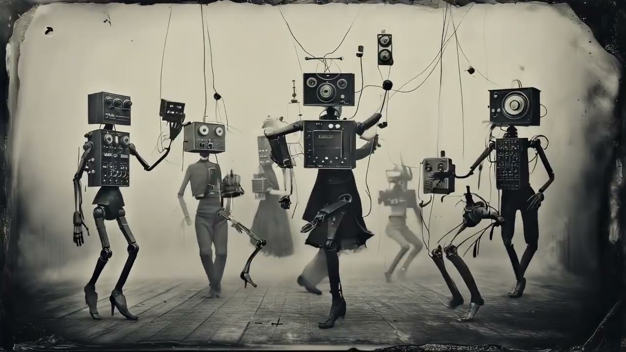 The Warehouse Dystopia - Synthetic Dawn #aiart #ai #electronicmusic
