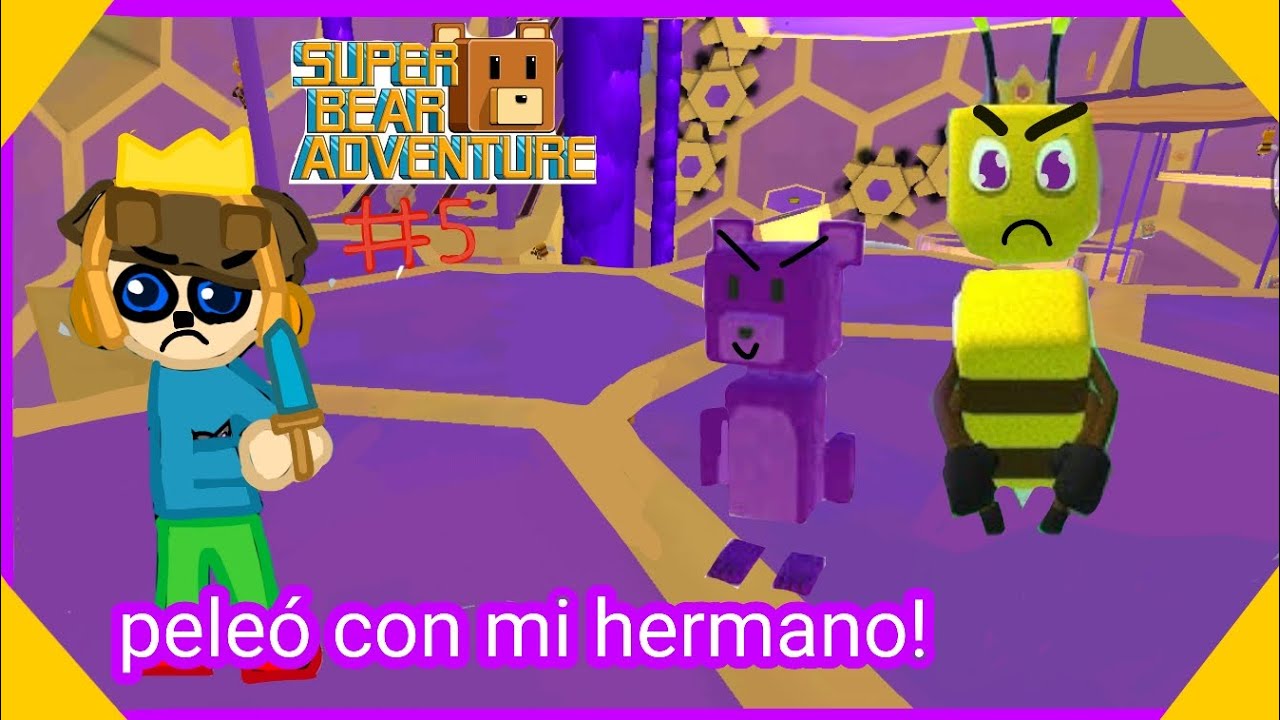 Entramos a la colmena!|Super bear adventure #5
